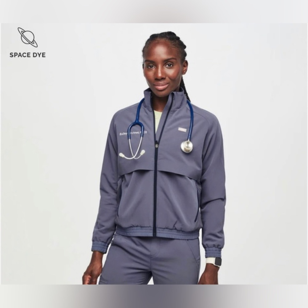 Figs Space navy Sydney performance Jacket